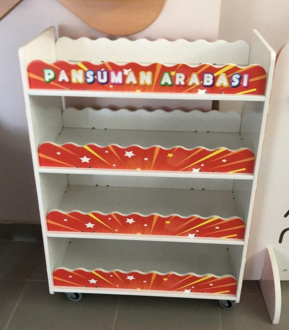 Ahşap Mini Pansuman Arabası