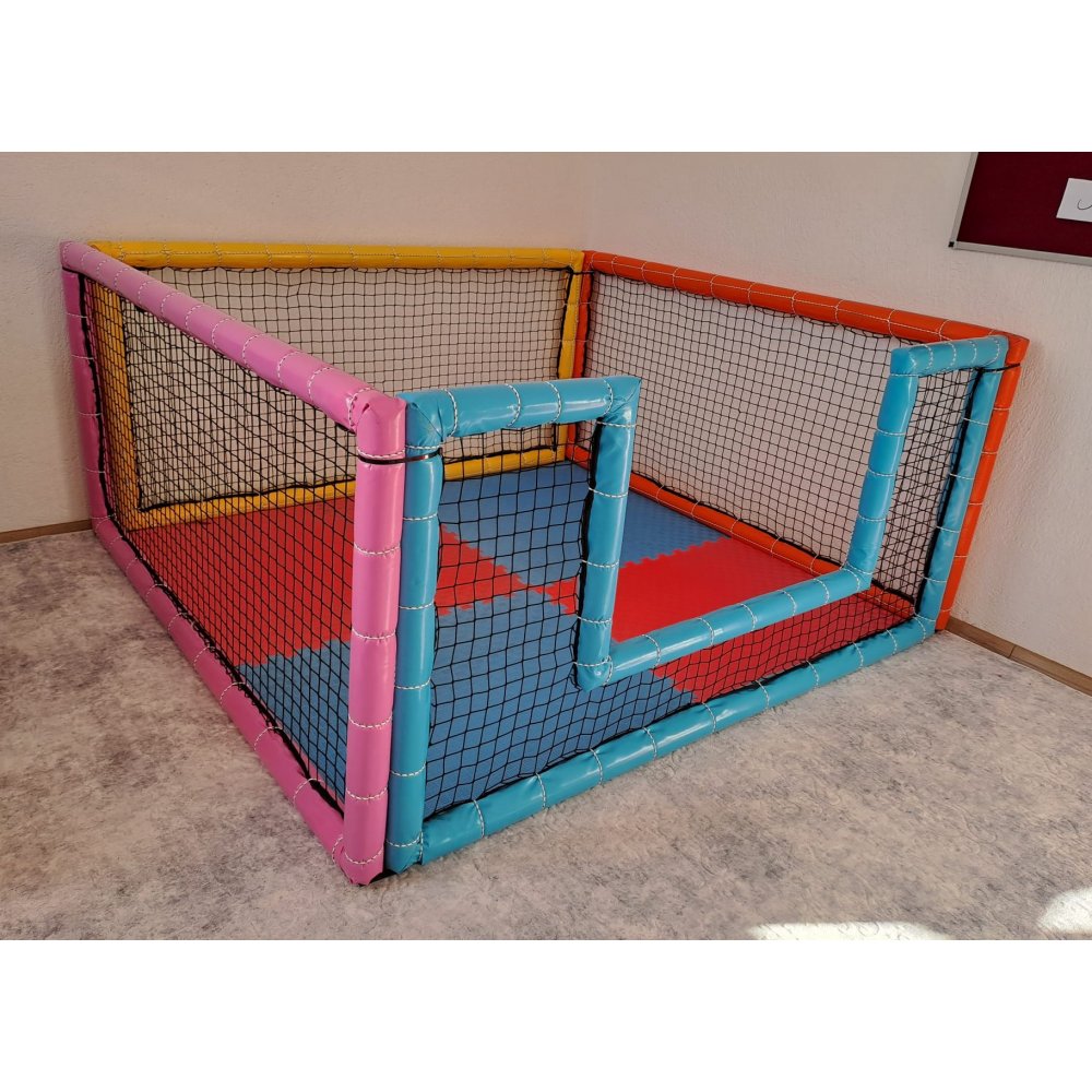 SOFTPLAY FİLELİ TOP HAVUZU (200x200x100h)